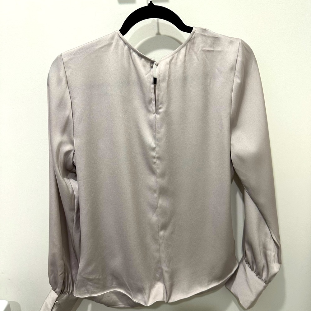 Express silver blouse